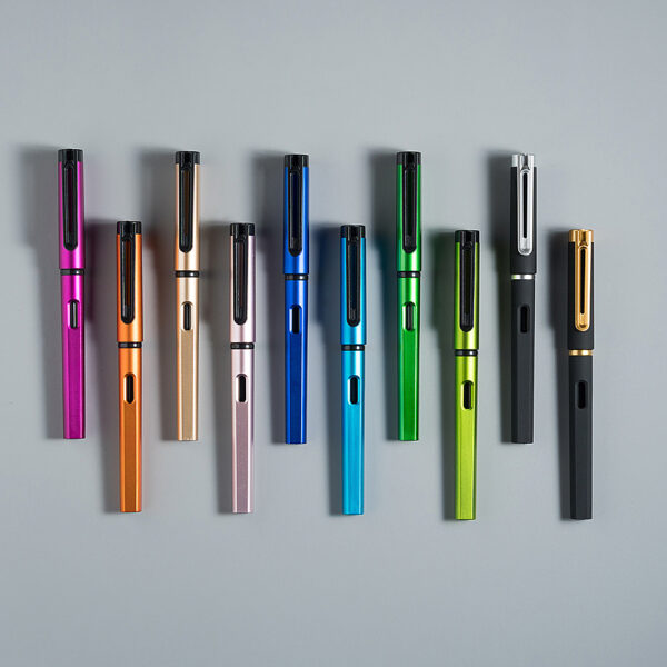 Creative color gel pen customized 0.5mm water-based visual pen customized advertising logo office gift signature pen
